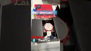 Swatch Omega Las Vegas Swatch Store all the Planets, #Wetwatches