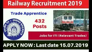 South East Central Railway Recruitment 2019 Latest Railway Jobs | Job News