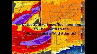 Catastrophic Snow/Ice incoming to South Plains to the east coast.. | 1/23 [WS Fern!]