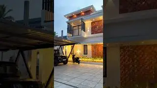Car porch design kerala modern trending home design #home #keralahomedesign #carporch #homedecor 🏠