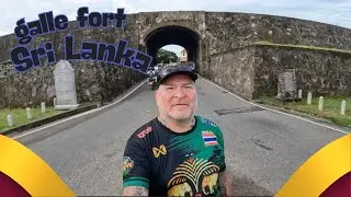 Exploring Historical Galle fort Sri Lanka