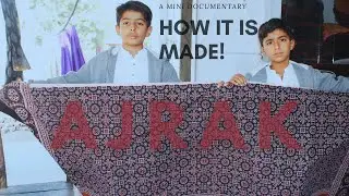 Ajrak Making Process Mini-documentary by students of IPS