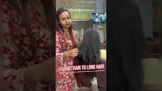 Best Hair Extension in Guwahati || Short hair to Long hair #hairextensionguwahati ||call//8638079398