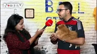 Gurgaon-Based Startup Conducts Pet Therapy Sessions To Help De-Stress