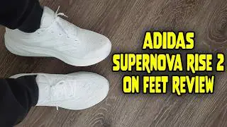 Adidas Supernova Rise 2 White On Feet Review (IG2176)
