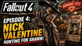 Fallout 4: Episode 4: Nick Valentine Hunting for Shawn!