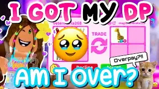 DID I OVERPAY FOR MY DP?! TRADING TO MY DREAM PETS (Adopt Me) *Successful* Its Cxco Twins