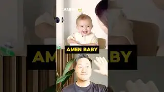 BABY PRAYER WARRIOR🔥😇 #shorts #christian #pray #God #holyspirit #babyvideo #miracle #supernatural
