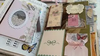 🎀 Journal with me // coquette theme creative journaling + opening Feb Patreon Paks //+ new journals