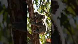 Curious Koala Climb