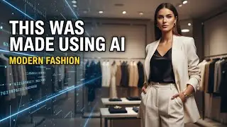This Clothing Store Ad Was Created Using AI | Modern Fashion