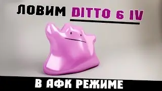 Pokemon Sun&Moon (Гайды\Guide) - Ловим Ditto c 6 IV за 30 минут!