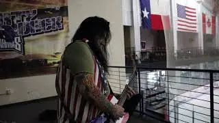Guitar National Anthem by Bobby Michaelides | UHL Armed Forces Classic Tournament 2021
