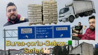 Bursa-Çorlu-Gebze Seferi/ BMC Nasıl ?/ Sohbet Vlog/Nakliyecilik Son Durum