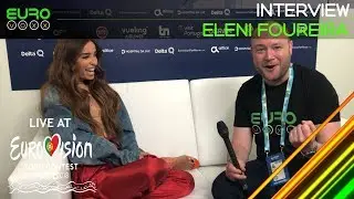 Eleni Foureira interview | Cyprus Eurovision 2018 | Eurovoxx