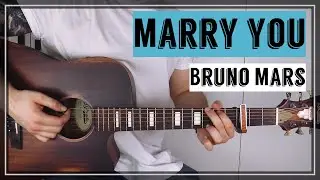 Marry You - Bruno Mars | Guitar Tutorial/Lesson | Easy How To Play (Chords)