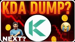 KDA COIN DUMP 😭 !!? CAN KADENA COIN RECOVER | KDA CRYPTO NEW UPDATE | KDA COIN