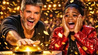 12-Year-Old Fayth Ifil SHOCKS Simon Cowell | Golden Buzzer Proud Mary Performance Leaves Everyone .