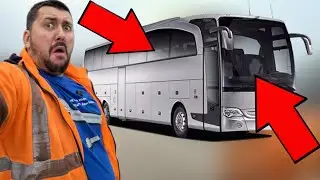 prima  ZI  de MUNCA pe AUTOBUZ din VIATA mea in ANGLIA