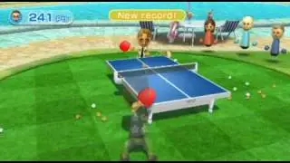 Let's Play Wii Sports Resort - Ep.6 | Table Tennis Return | High Score Attempt