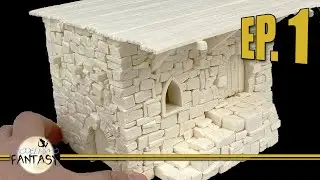 TUTORIAL Costruzione di una casa fantasy per D&D, Mordheim, Warhammer EP. 1 - #088