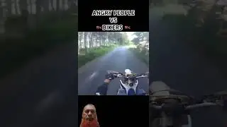 ANGRY PEOPLE VS BIKERS🚘 #bike #ytshorts  #bike #youtubeshorts #new #daily #foryou #motorcycle #good