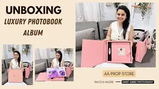 Unboxing Luxury Photobook Album | Best Album Design For Newborn Photoshoot | Amrit Ammu Photography