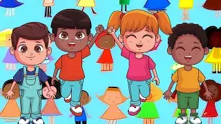 desenho animado a diversidade de pessoas