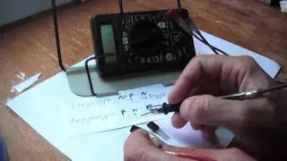Как узнать и проверить неизвестный Транзистор.