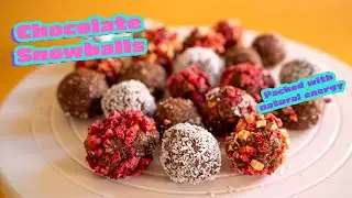 Make Your Own Energy Packed Chocolate Snowballs