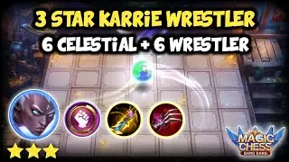3 STAR KARRIE WRESTLER. 6 CELESTIAL + 6 WRESTLER. MAGIC CHESS MOBILE LEGENDS BANG BANG