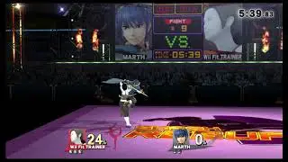 Wii Fit Trainer Dtilt Testing (2.5B)