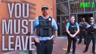 MY CAMERA IS THE PROBLEM (part 2) - FIRST AMENDMENT AUDIT #firstvlog 