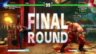 STREET FIGHTER V. RayzeDaImposter (Juri) VS Cosmopunch (Alex)