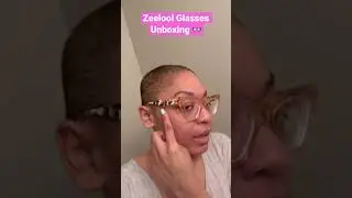 Zeelool Glasses Unboxing 👓 #shorts #zeelool #unboxing #glasses #vision #style #fashion #affordable