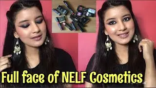 One Brand Makeup Tutorial - Nelf USA Cosmetics | Nukhrewali