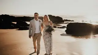 Wategos Beach Elopement - Chantal + Brad - Byron Bay