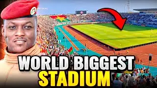 Ibrahim Traore Stadium IS THE FUTURE OF Architecture!