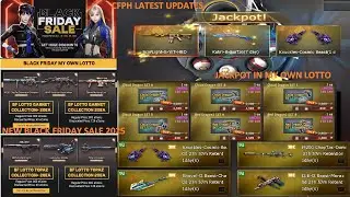 NEW BLACK FRIDAY SALE 2025 & JACKPOT IN BLACK FRIDAY MY OWN LOTTO CROSSFIRE PH