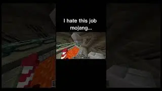 I hate this job mojang #minecraft #shorts