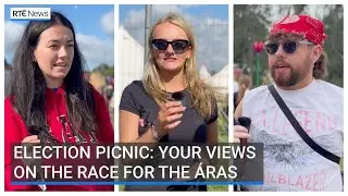 Festival-goers at Electric Picnic have their say on Ireland’s Presidential Election race
