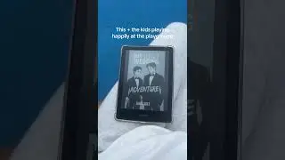Reading on My Kindle While Kids Play at the Playground 📚👧👦 | Mom Life Moments