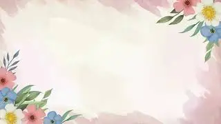 4K Wedding Floral Invitation Background Video | Stocklate #backgroundvideo