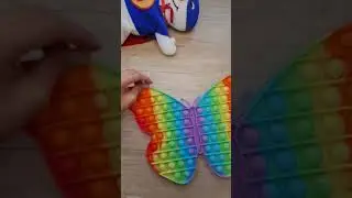 Поп Ит Большая Бабочка / Пупырка / Pop It Big Butterfly! #shorts