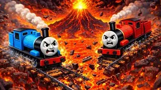 🚂 Головоломка &laquo;Поезд-экспресс&raquo; (Уровень &laquo;Вулкан&raquo;) | Геймплей на Android, Эпизод 510