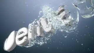 Aqua Logo C4D Animation | Cinema 4D Templates - Videohive