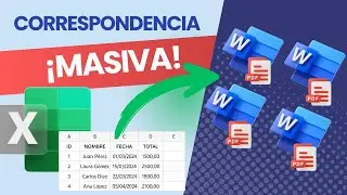 Generar Contratos / Plantillas / Reconocimientos / Documentos MASIVOS WORD desde EXCEL usando VBA 📄🔁