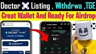 Doctor X Listing Update: How Increase your Doctor X Tokens. Connect to Wallet.