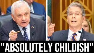 Sen. Jack Reed CALLS OUT Scott Bessent For 'Childish' Senate Conduct