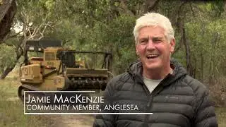 FFMVic Otways Undergrowth Clearing Fuel Management Mulching Program